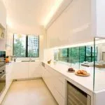 Kitchen egy magánházban - 100 kép divatos elképzelések és modern design