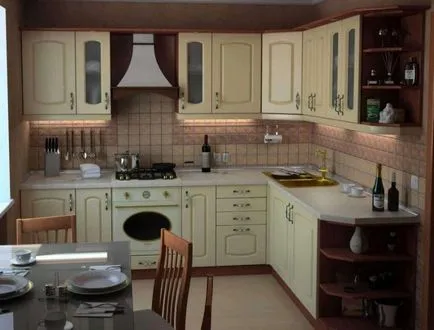 Kitchen egy magánházban - 100 kép divatos elképzelések és modern design