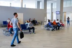 Este că, fără muzică „a deschis un nou terminal“ Khrabrovo 