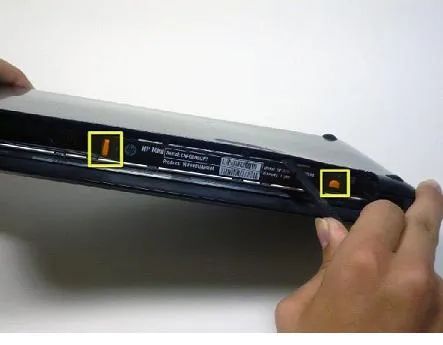 Elemzési, tisztító por és cseréje a ventilátor a laptop HP Mini 210 kezük