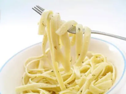 Recept fettuccine Alfredo csirkével