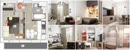 Felújított lakás Hruscsov fotó hálószoba lehetőségek