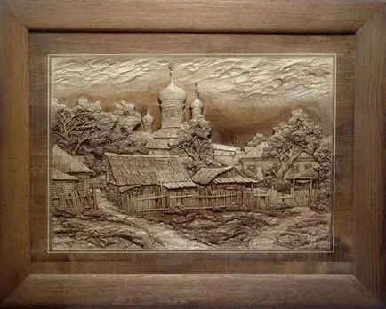 Издълбани панели от дърво Дървен снимка, с неговата ръце декор живопис на стената в банята, Индонезия,