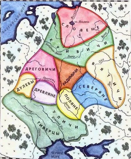 Българските племена и първата в началото на царуването на държавата, фактите за всичко