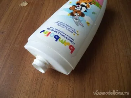 Homemade sticla detergent de vase de șampon