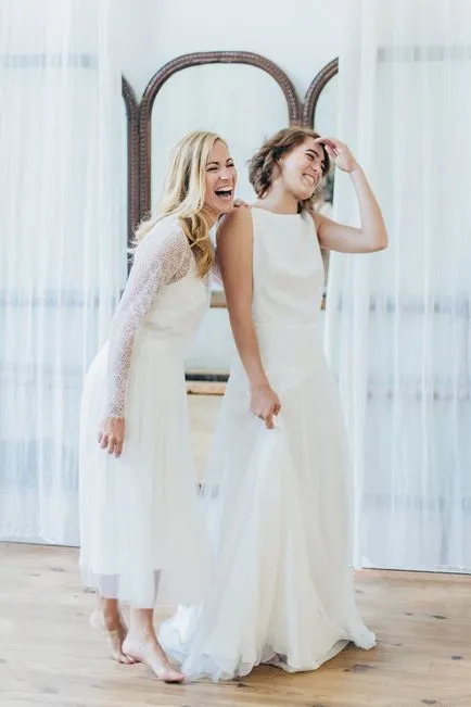 Много меки рокли френската марка ателие лебед - сватба inspiraton