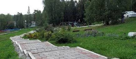 Szanatórium zöld köpeny, Szverdlovszk régióban, Urál, SPA kezelés, a