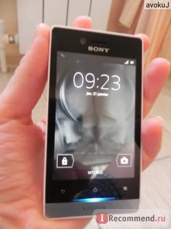 Sony Xperia miro (st23i) - «régi jó Sony Miro