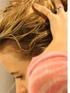 Salvarea coafuri uscate banda de păr și de îngrijire a părului
