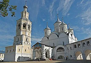 Megváltó Priluki kolostor Vologda, cím, irányokat, óra, történelem, leírás