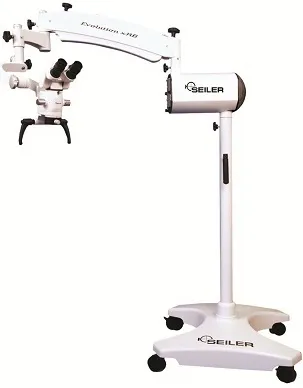 Tratamentul stomatologic sub un microscop, echipament modern pentru tratament stomatologic