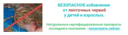 Глисти структурни характеристики на жизнения цикъл на глисти, тении, фото