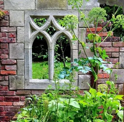 ruine elegant, în design de gradina