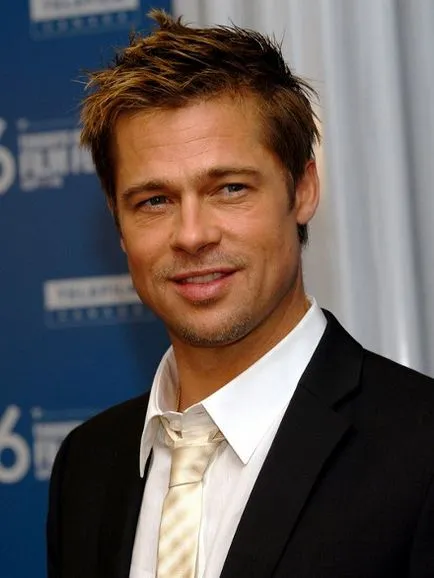 Tunsori si coafuri Brad Pitt raport fotografie