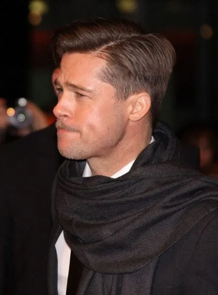 Tunsori si coafuri Brad Pitt raport fotografie