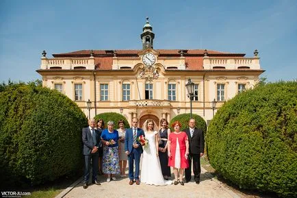 Nuntă în castelul Libensky, fotograf în praga