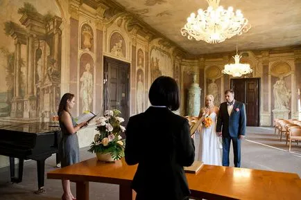 Az esküvő a kastélyban Liben