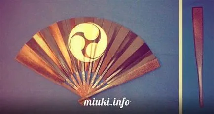 Tessen-jutsu (harc ventilátor), miuki Mikado • Virtual Japán