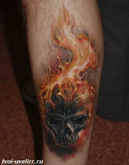 foc tatuaj