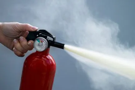 Tűzbiztonsági követelmények a tűzoltó készülékek számára