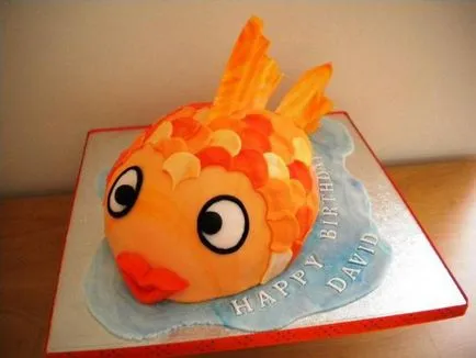 Goldfish reteta tort, inregistrare