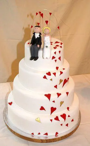 Вашият красива сватба - сватбени торти)