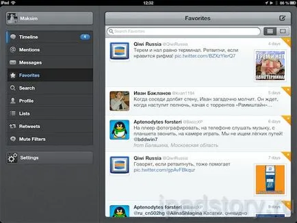 Tweetbot - alternativa la Twitter client standard, totul despre iPad