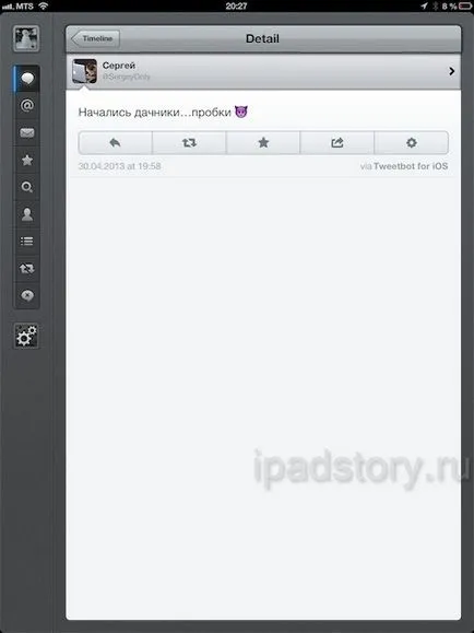 Tweetbot - alternativa la Twitter client standard, totul despre iPad