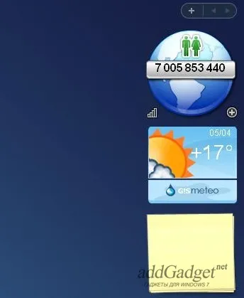 Instalarea și adăugarea XP pentru Windows Sidebar gadget