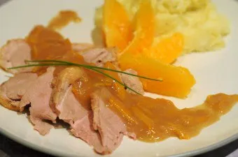 Kacsa naranccsal - ízletes és egészséges húst egy duett narancs