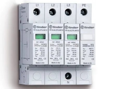 Descărcătoare pentru case particulare - de protecție la supratensiune cu lovituri de trăsnet
