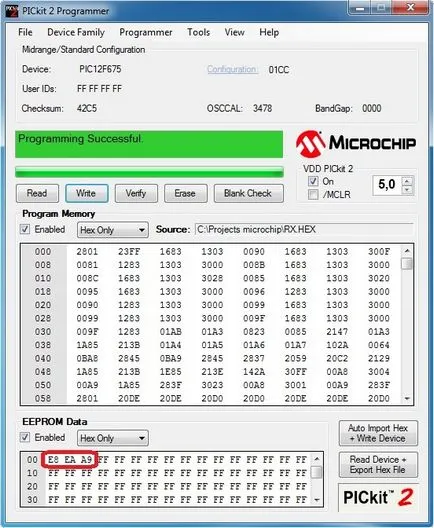 Dispozitiv de radio în 4 echipe