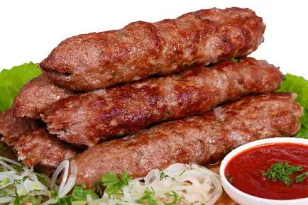 Lula kebab nyárson recept