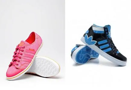 Cele mai bune pantofi de sex masculin și feminin adidas - cu aripi, un superstar și Hamburg, neo Adidas si gazela, alb