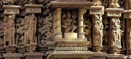 Templomok Khajuraho történetét és jellemzőit az indiai építészet