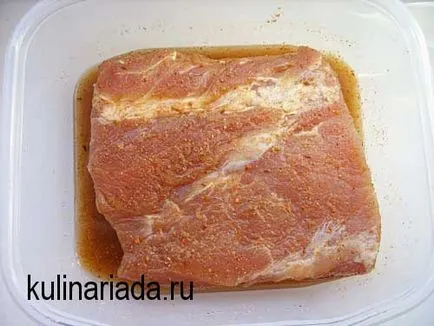 carne de porc uscate la kulinariada acasă