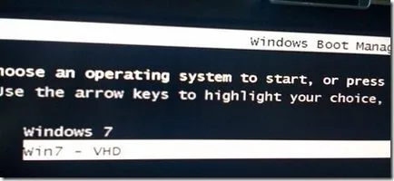 Descărcați Windows 7 de pe un hard disk virtual (VHD), ferestre pentru administratorii de sistem