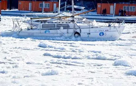 A Black Sea megfagy télen