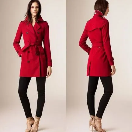 haina pentru femei clasic șanț și un strat haină de ploaie șanț sau un model de fotografie poveste și două rânduri cu un guler