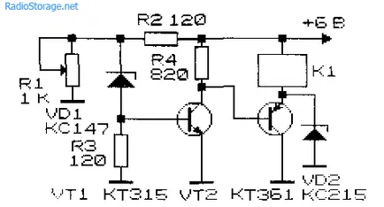 12 Circuit releu automat (temperatură, sunet, lumină, umiditate)