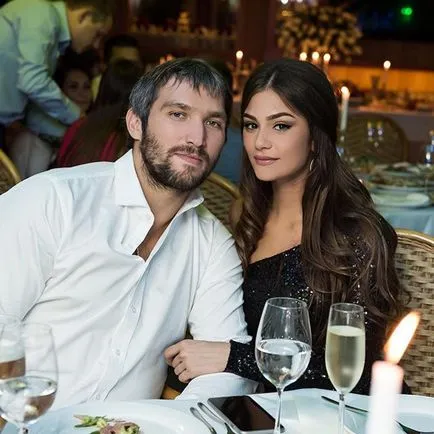 Alexander Ovechkin Nastya am fost serios la inceput va avea o nuntă, și apoi se căsătorească!