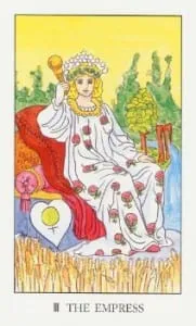 Arcana Tarot Împărăteasa (gazda), valoarea cardului, sensul interior