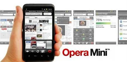 Opera Mini browser-ul pentru sistemul de operare Android - o prezentare generală a argumentelor pro și contra