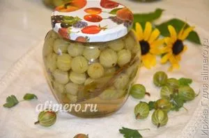 Мариновани цариградско грозде за зимата