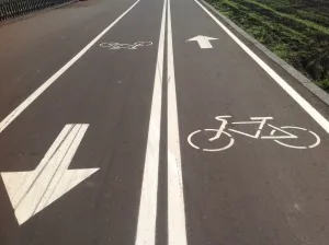 Rutele pentru bicicliști, servicii pentru construcția căii pe hartă