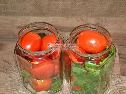 Мариновани домати с мента