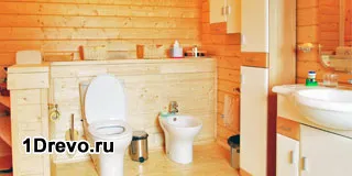 Ce și cum să decora pereții baie într-o instrucțiuni de instalare casa din lemn