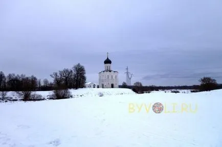 Biserica mijlocire pe fotografii Nerl, descriere, cum se ajunge pentru a acoperi templul de pe Nerl