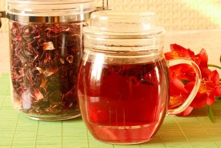 ползи чай от хибискус и вреди на судански роза