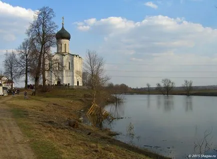 Църква на застъпничеството на Nerl в Bogolyubovo